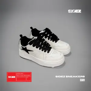 SNEAKERS SS01 [WHITE/BLACK]